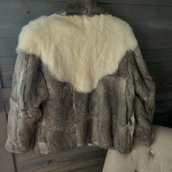 Vintage 100% Rabbit Fur Jacket - Picture 2 of 5